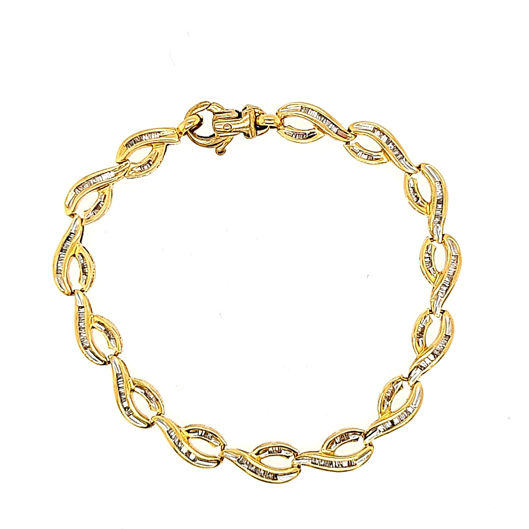 
                  
                    Ladies Diamond & Gold Bracelet
                  
                