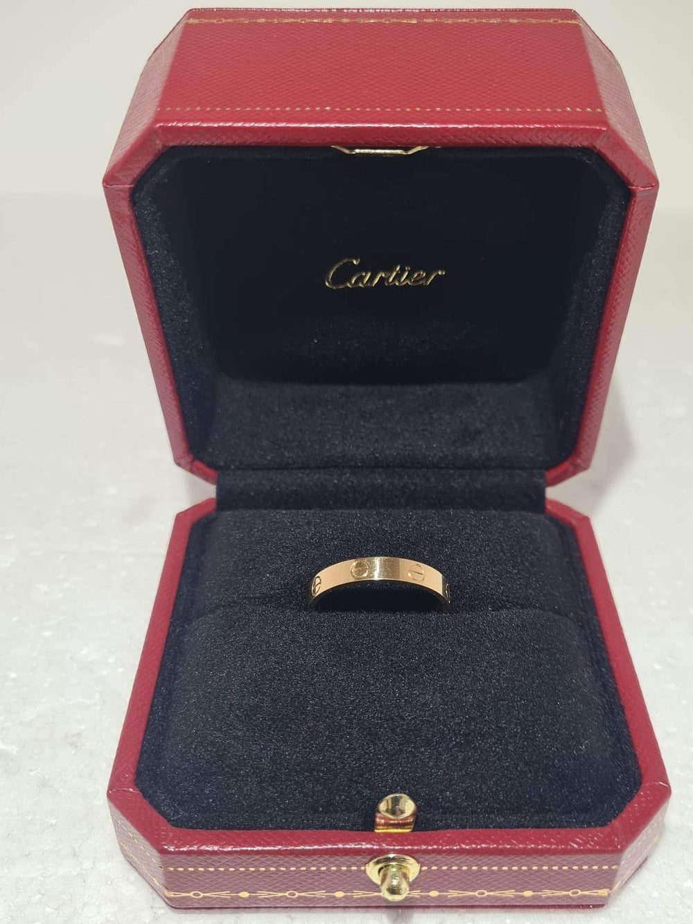 Ladies Gold Cartier Ring