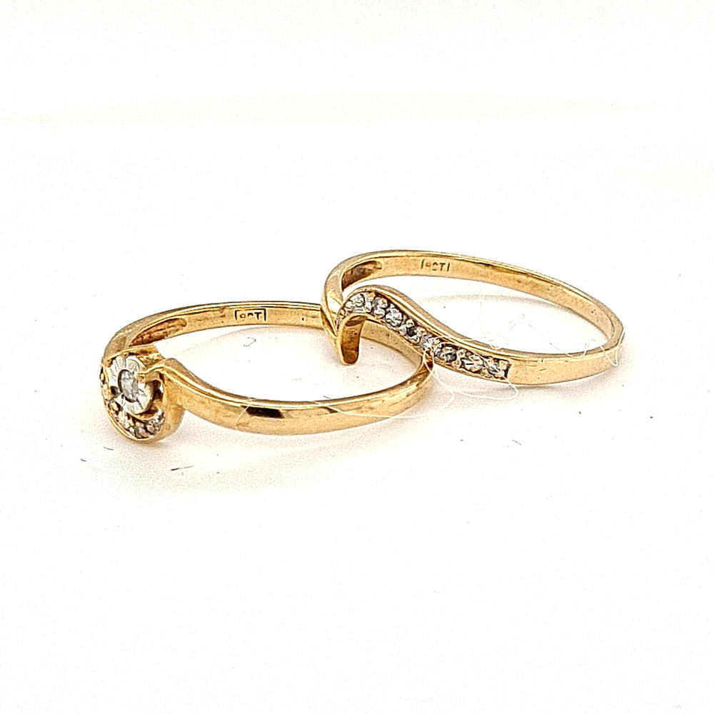 
                  
                    Ladies Yellow Gold Bridal Set
                  
                