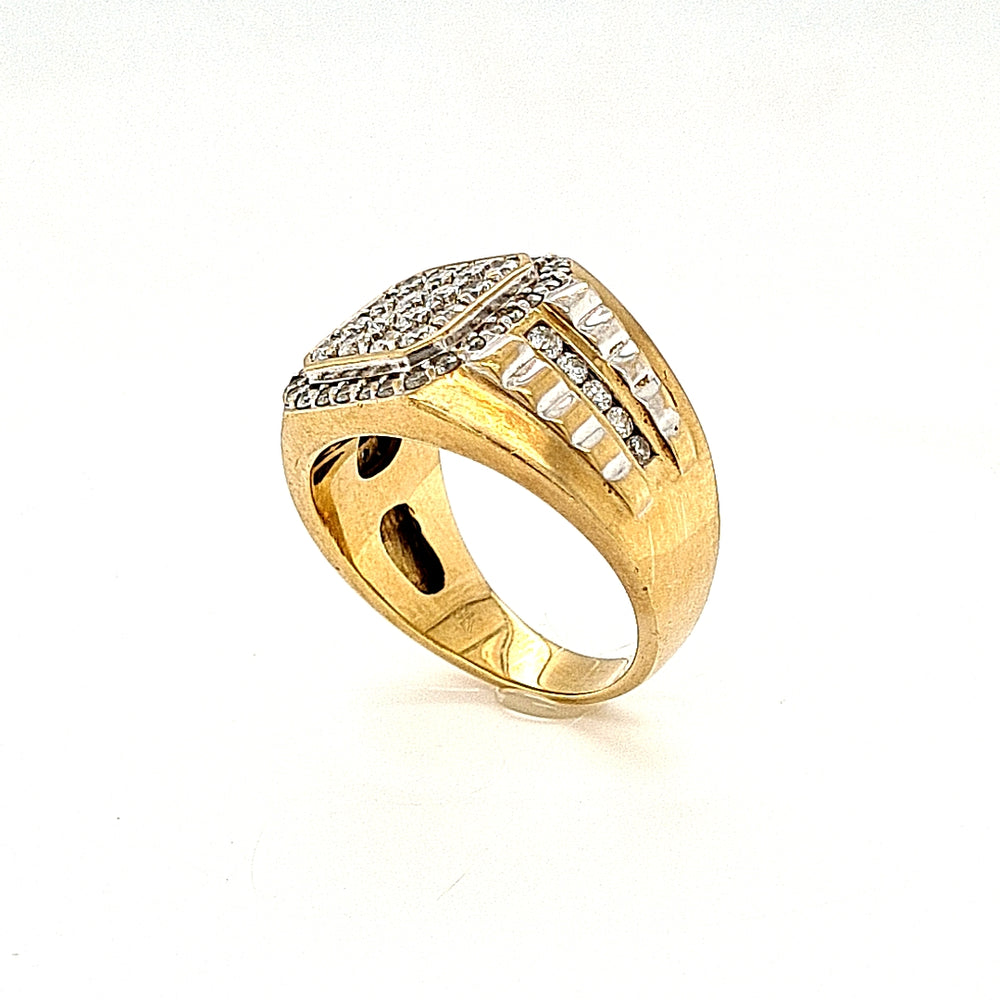 
                  
                    Men’s Yellow Gold Diamond Ring
                  
                