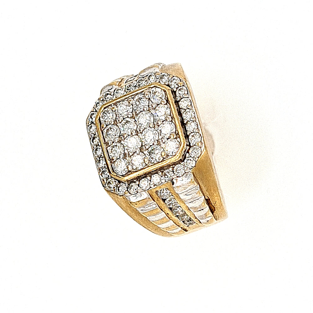 
                  
                    Men’s Yellow Gold Diamond Ring
                  
                