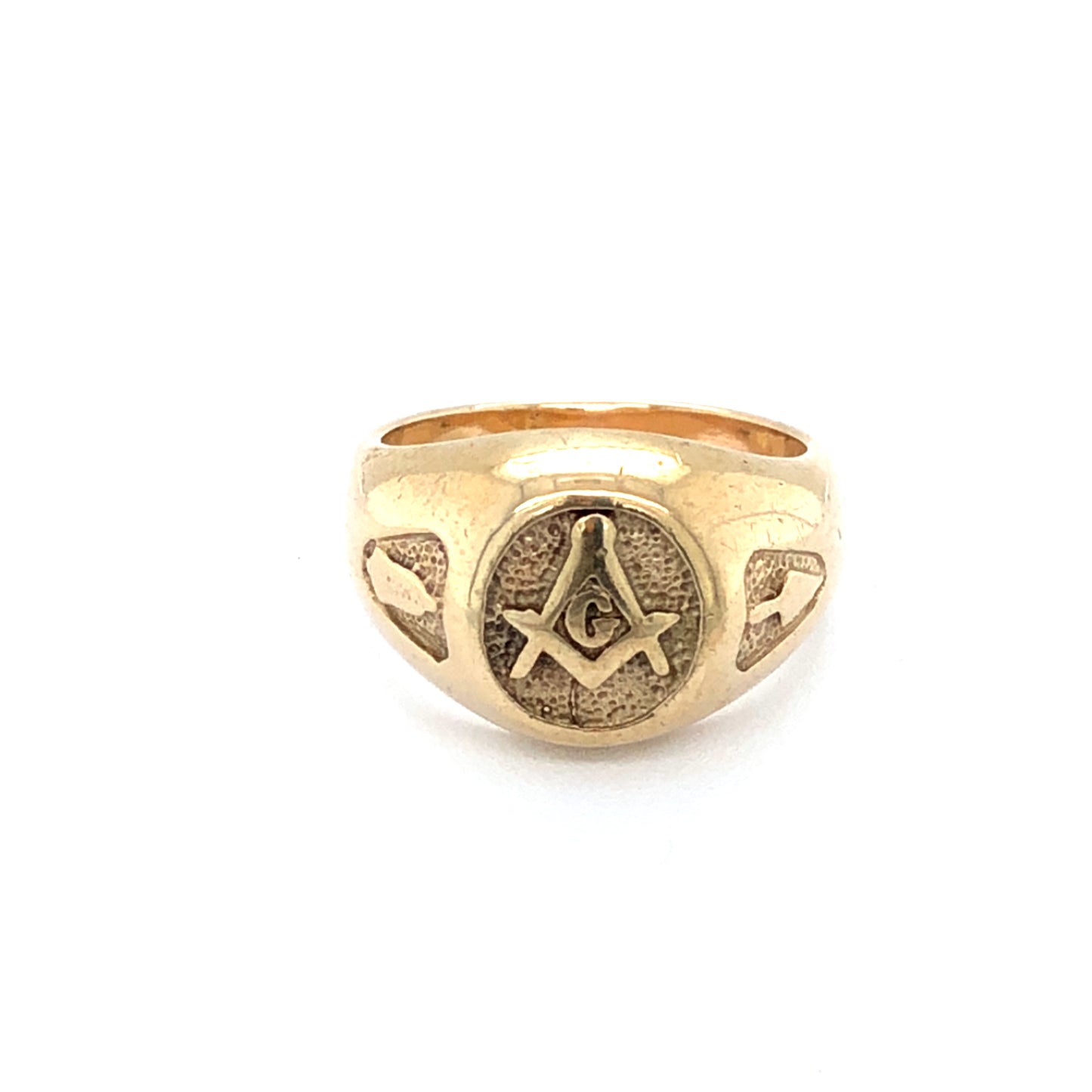 
                  
                    Men’s Yellow Gold Freemasons Ring
                  
                