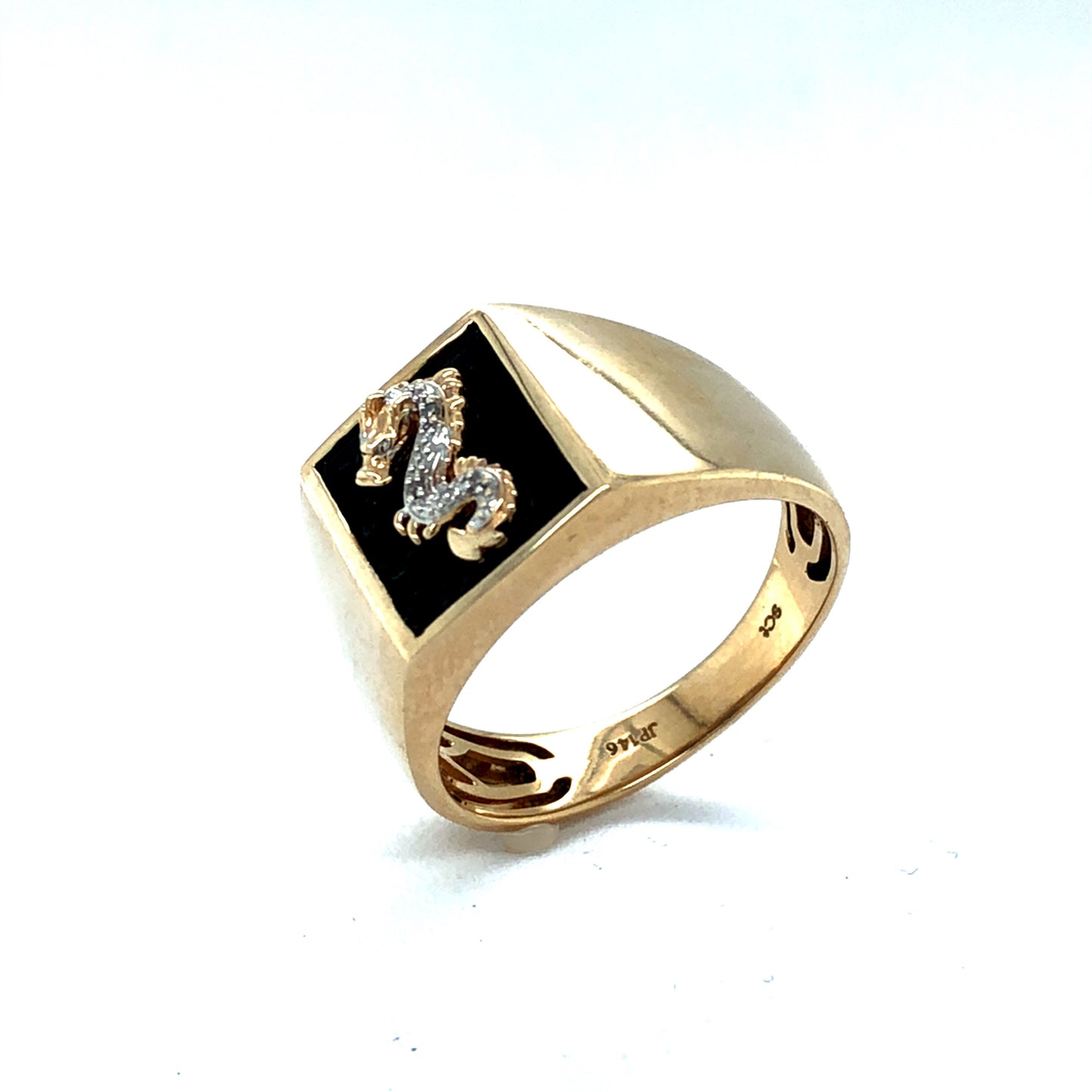 
                  
                    Men’s Yellow Gold Dragon Ring
                  
                