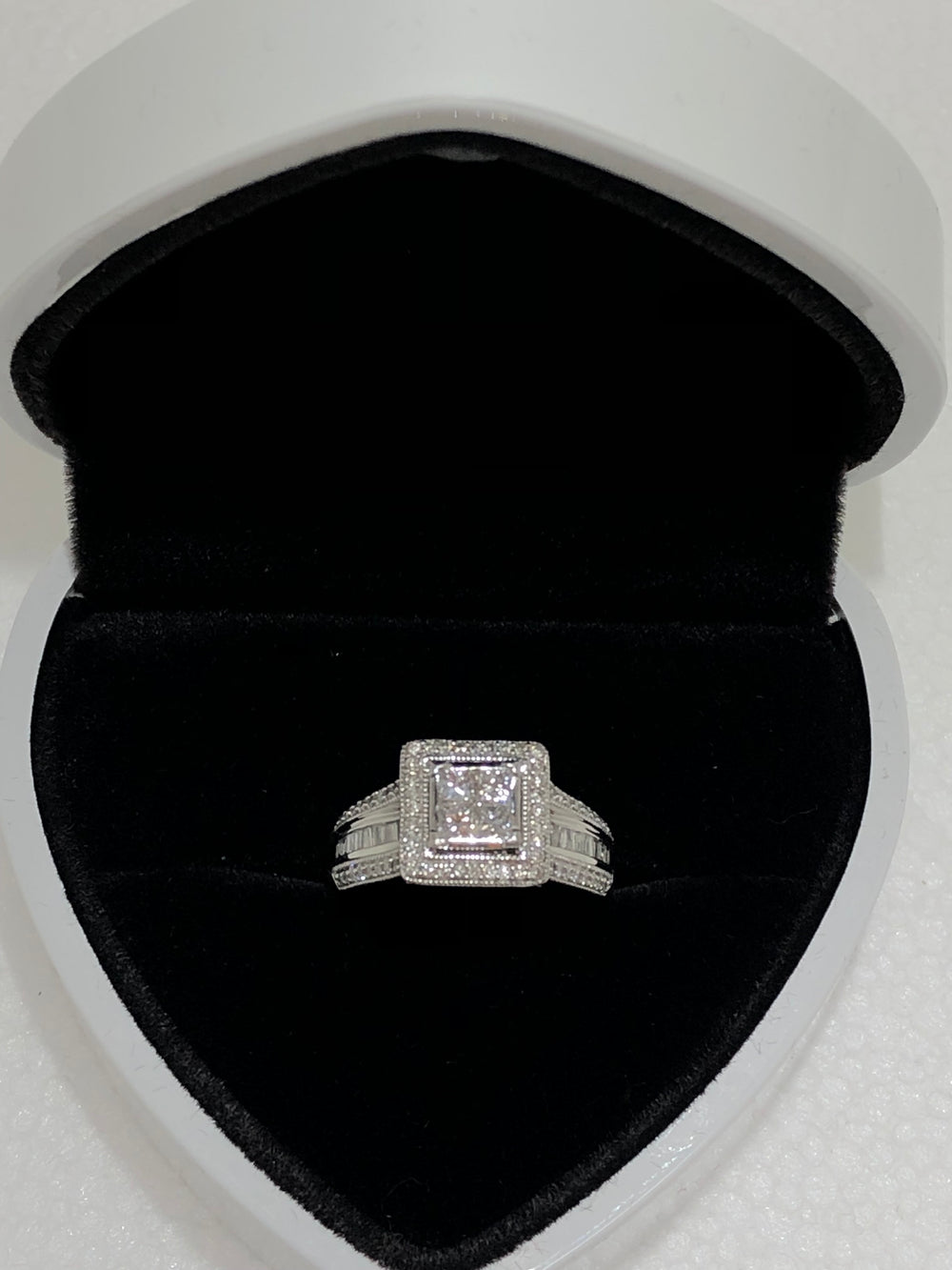 White Gold Diamond Ring