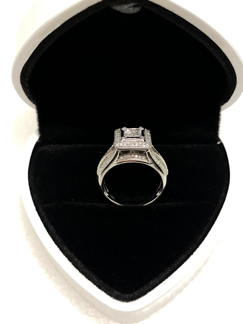 White Gold Diamond Ring